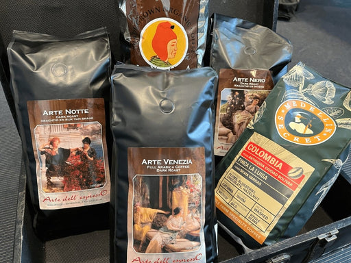 Koffie Voordeelpakket: Dark roasted Koffiebonen Arte dell' espressO 6096538526529